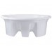 Polaris Sinks P5181OW White Porcelain Vessel / Drop-In Bathroom Vanity Sink - B00914LLWM